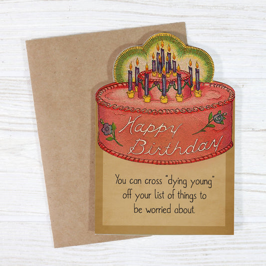 Funny Happy Birthday Card