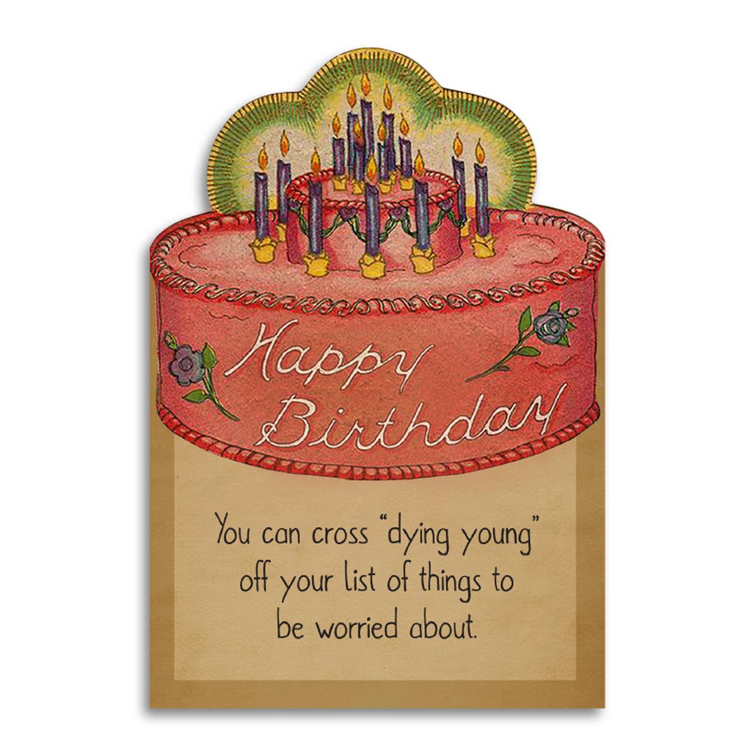 Funny Happy Birthday Card