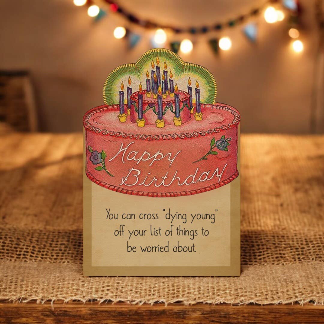 Funny Happy Birthday Card